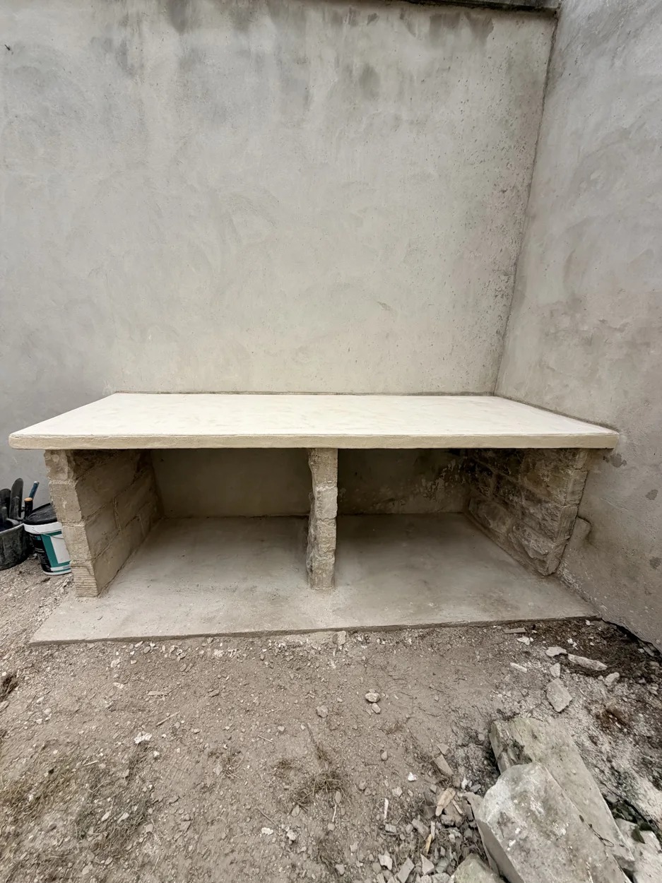 Cuisine d’été — vue 3 des travaux SAS DERVAUX