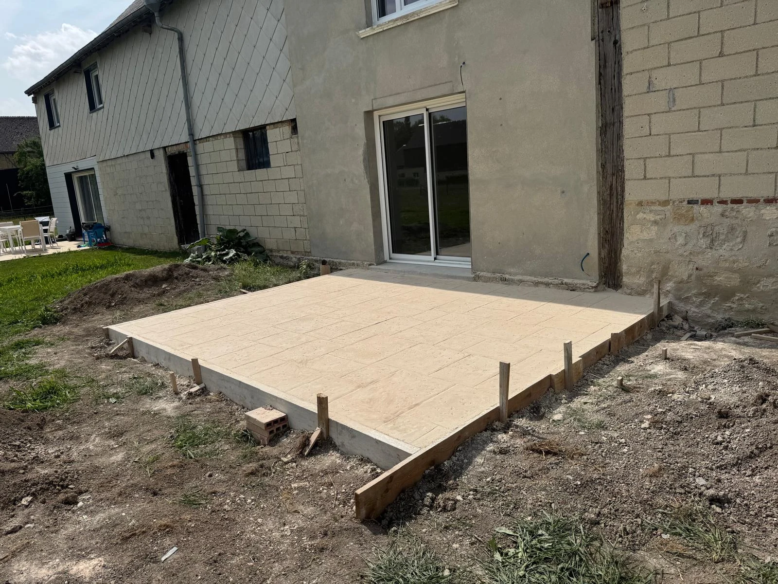 Gros œuvre & maçonnerie — photo de chantier SAS DERVAUX