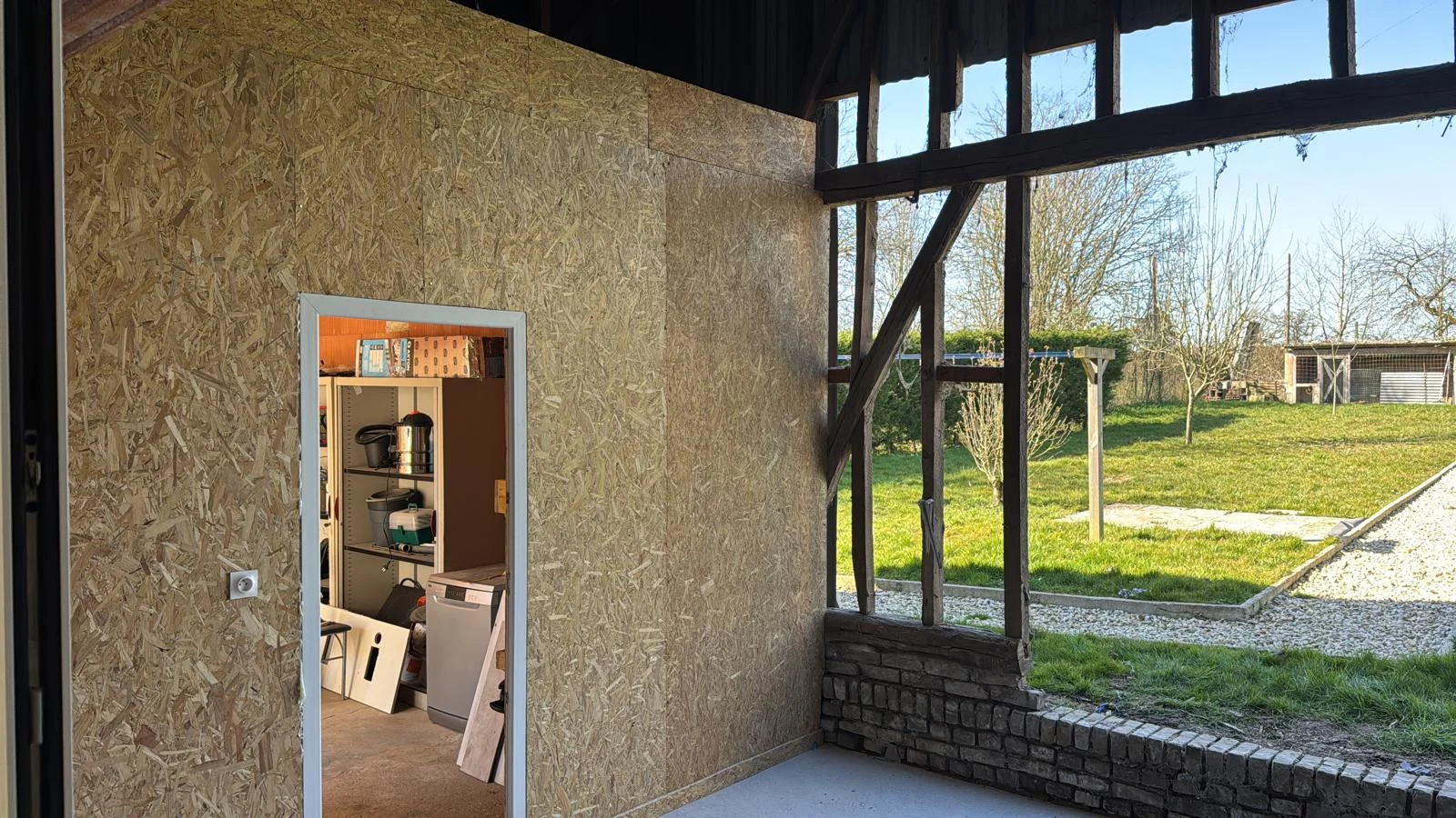 Rénovation complète — photo de chantier SAS DERVAUX
